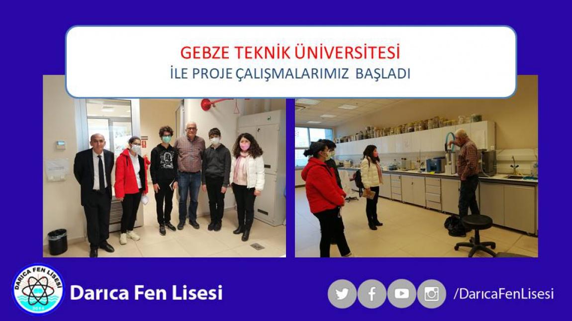 Gebze Teknik Üniversitesi İle Proje Çalışmalarımız Başladı.