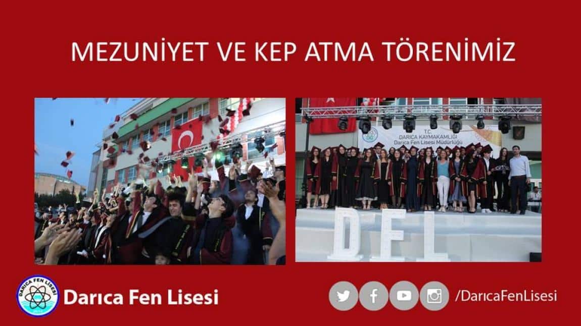 MEZUNİYET VE KEP ATMA TÖRENİMİZ