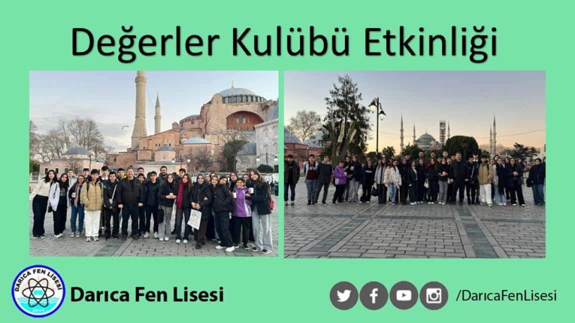 Değerler Kulübü Etkinliğimiz