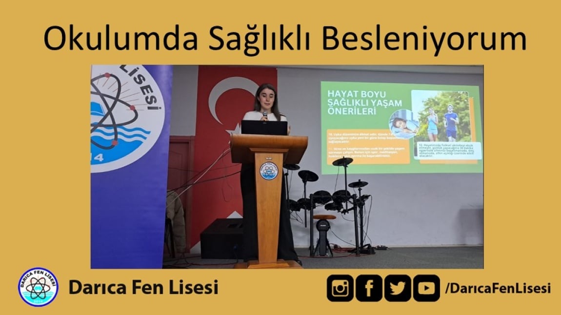 Okulumda Sağlıklı Besleniyorum