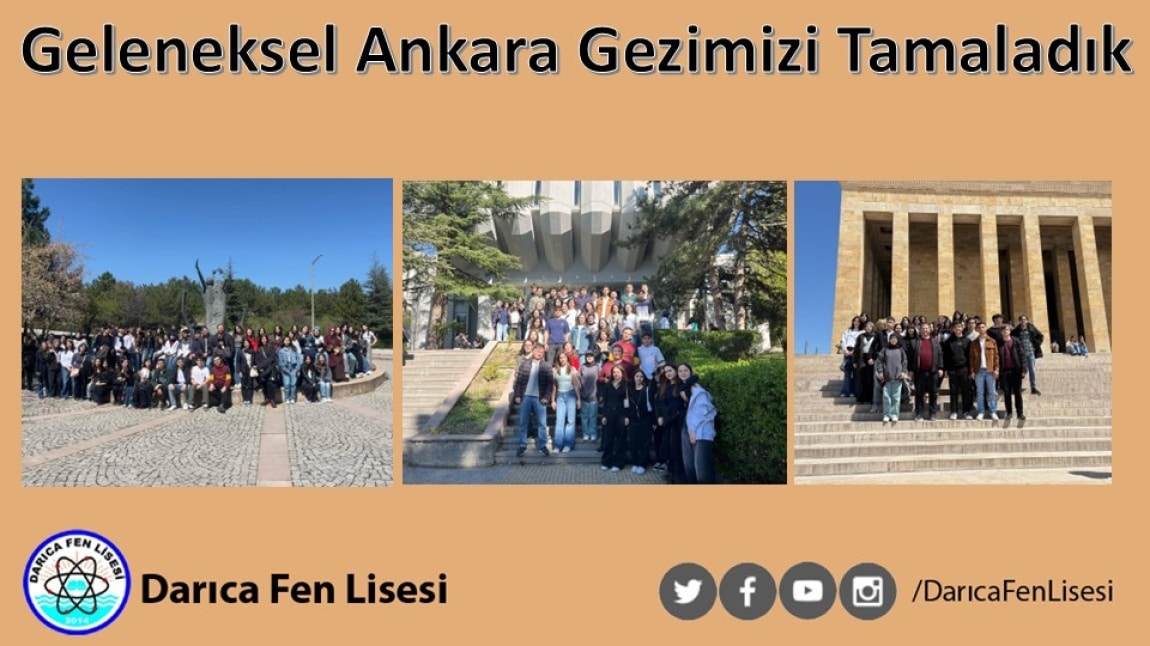 Geleneksel Ankara Gezimizi Tamaladık