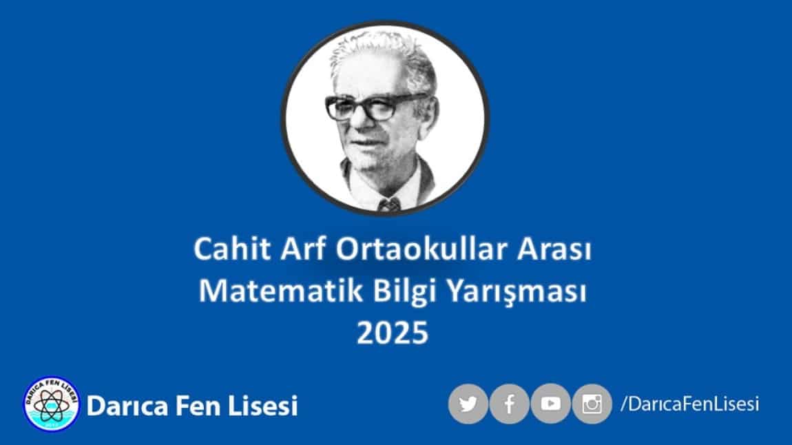 Cahit Arf Matematik Bilgi Yarışması Final Turu Tamamlandı